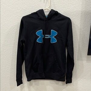 Under Armour Black and Blue Hoodie